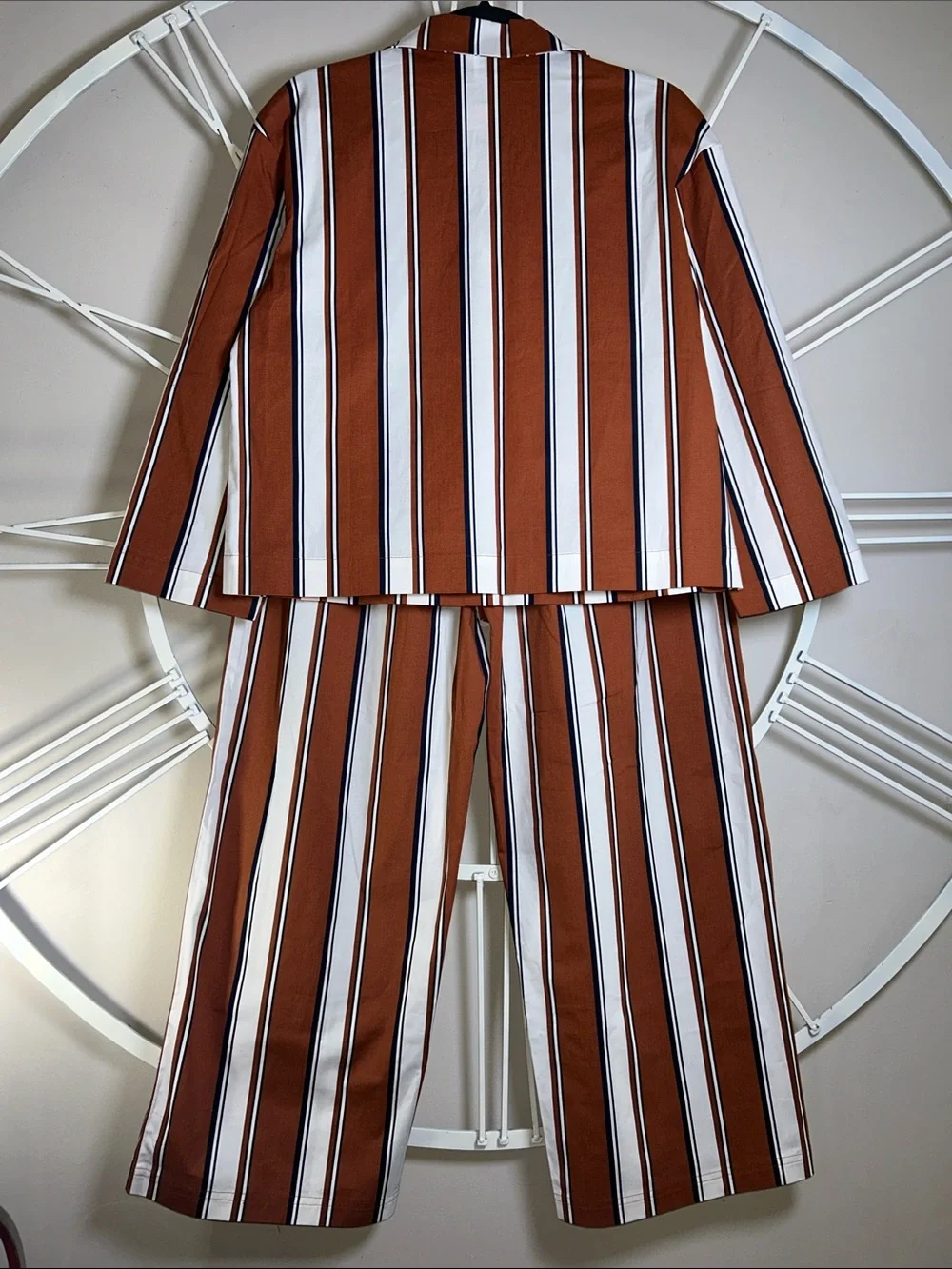 NWT ThirdLove Essential Cotton PJ Set in Sedona Stripe